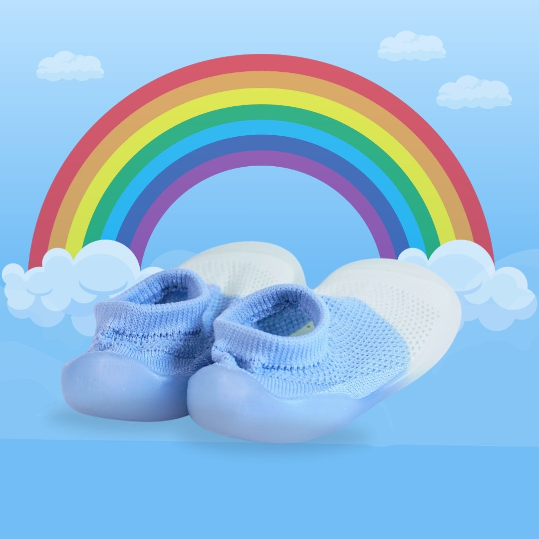 ANTI KID SOCK SHOES (BLUE)