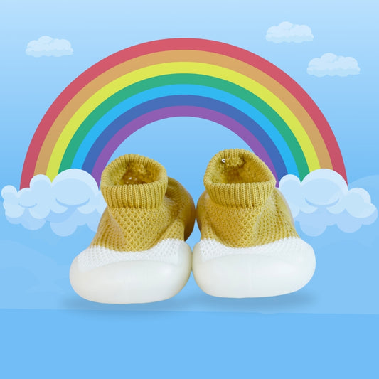 ANTI KID SOCK SHOES(YELLOW)