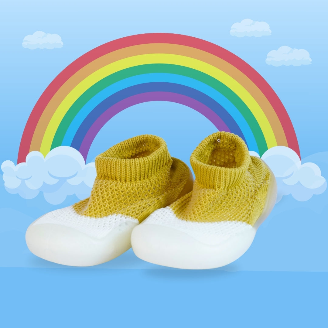 ANTI KID SOCK SHOES(YELLOW)