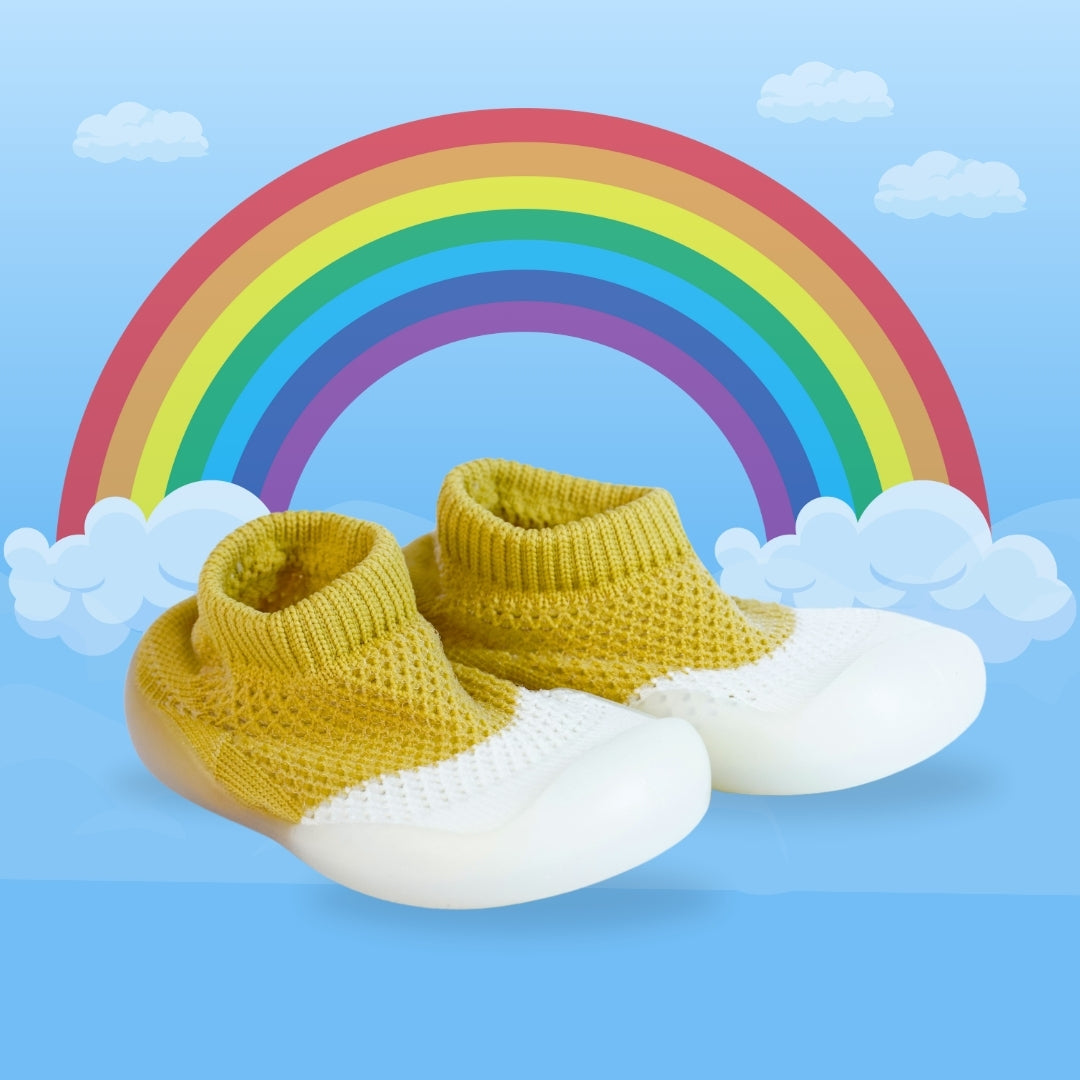 ANTI KID SOCK SHOES(YELLOW)