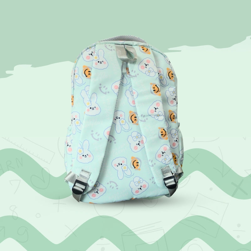 Doodle School Bag (Sky Blue)