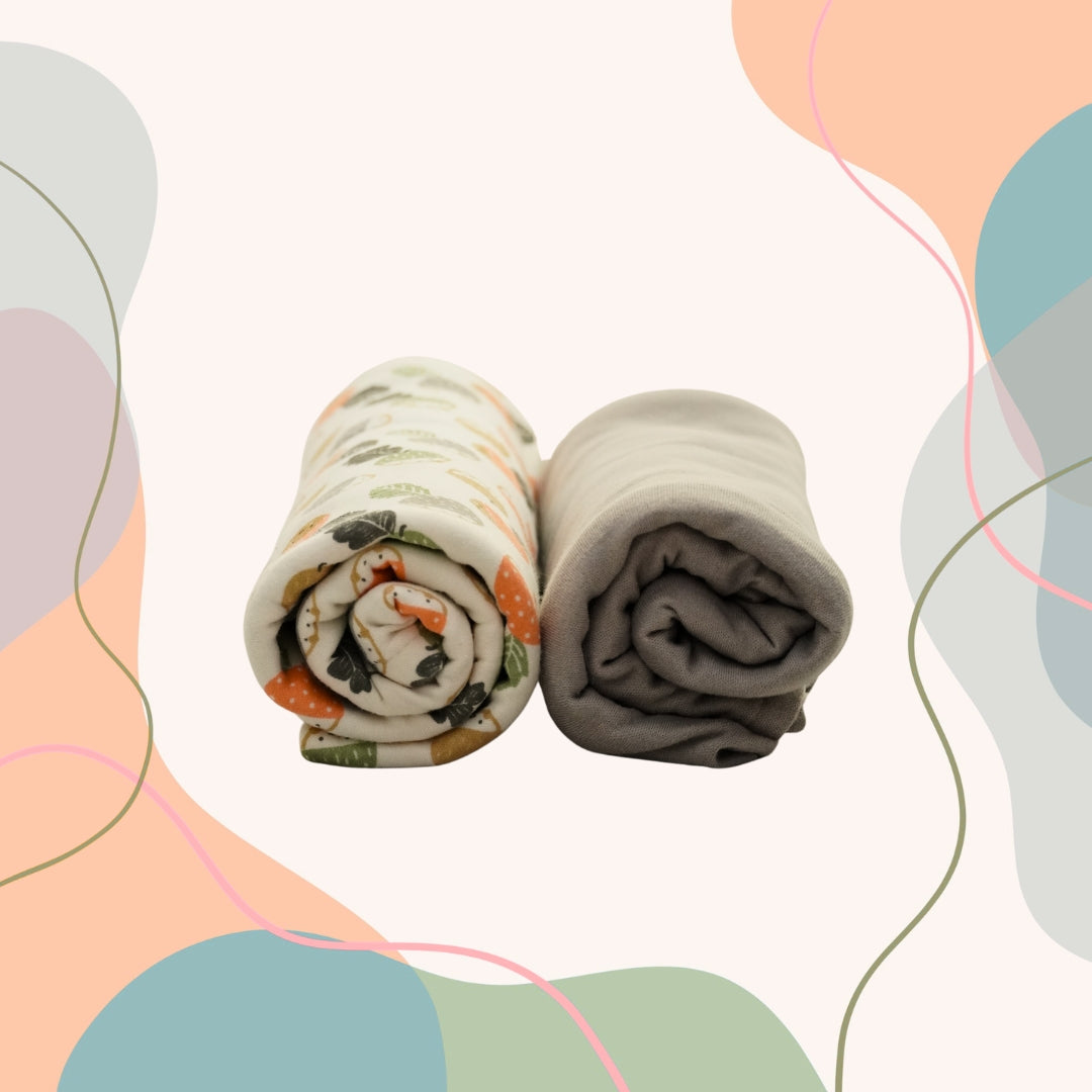 2 PC MUSLIN SAWDDLES SET