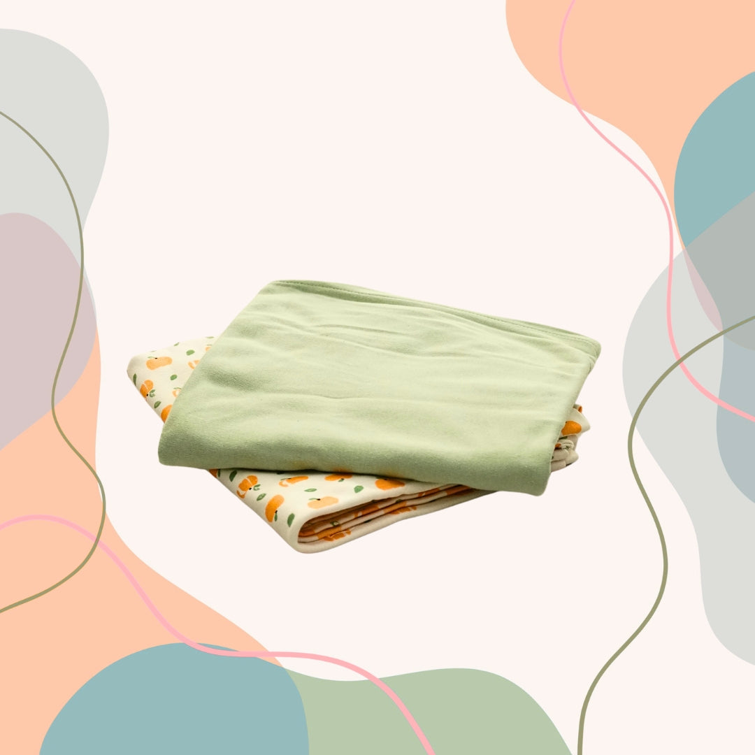 2 PC MUSLIN SAWDDLES SET