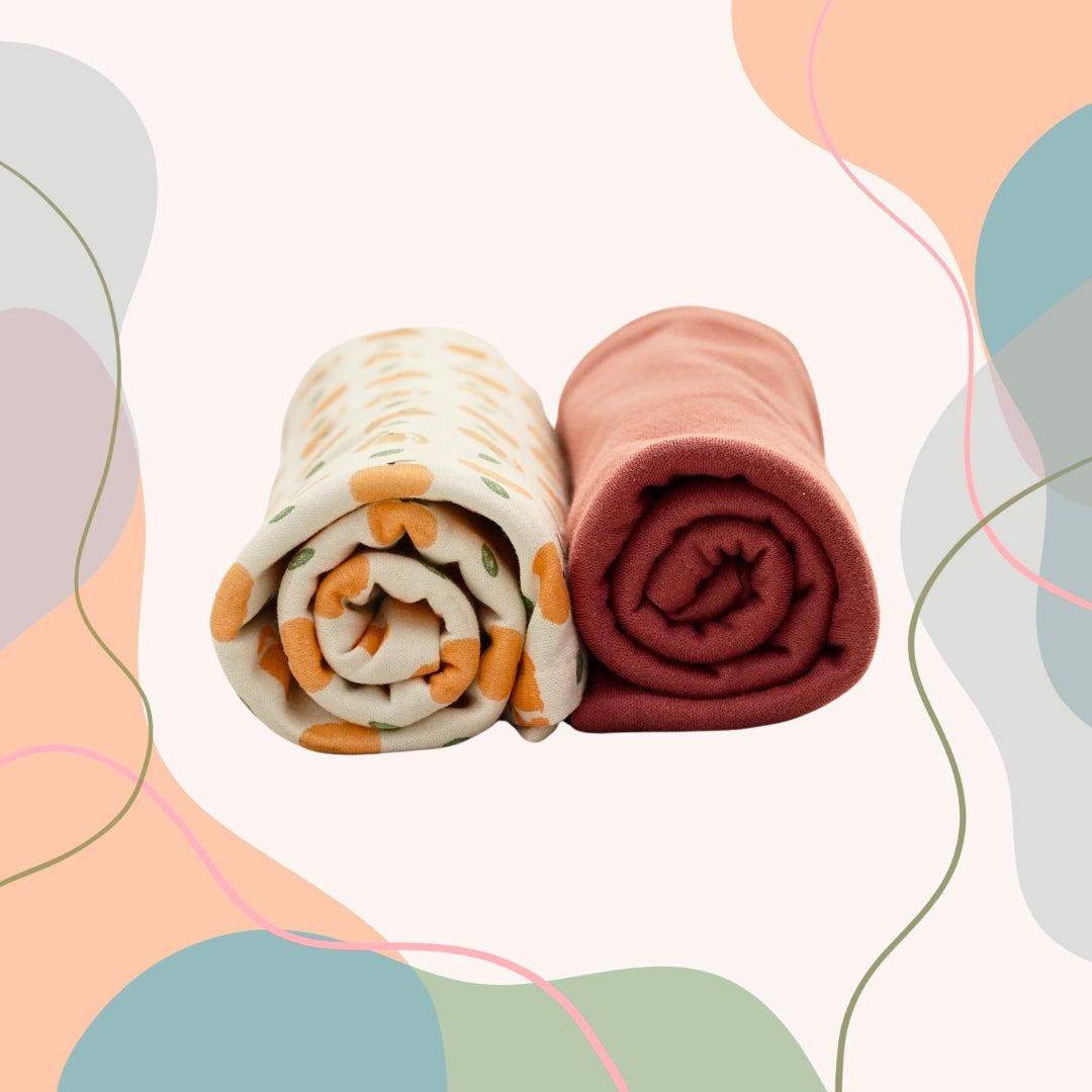 2 PC MUSLIN SAWDDLES SET