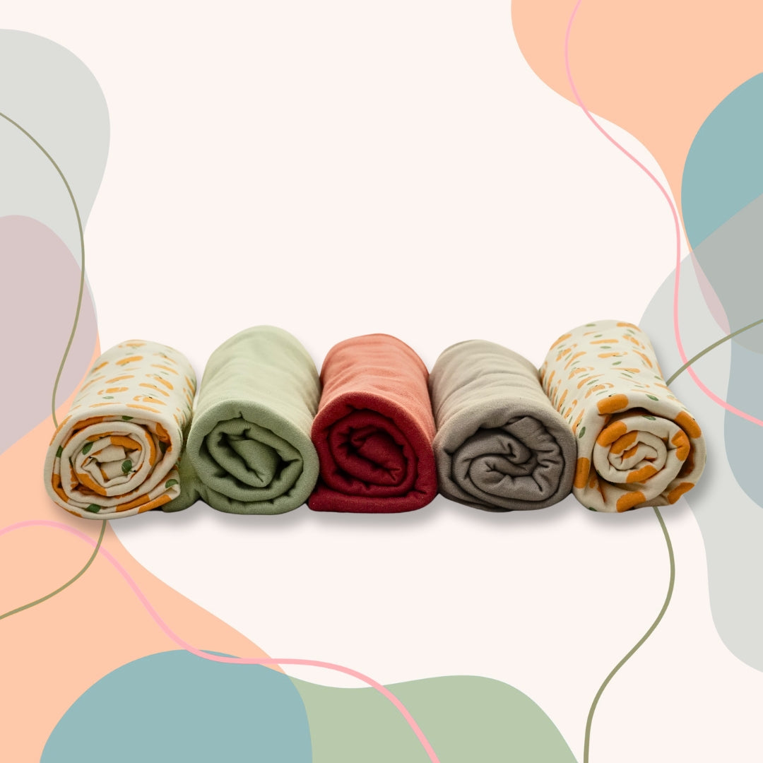 2 PC MUSLIN SAWDDLES SET