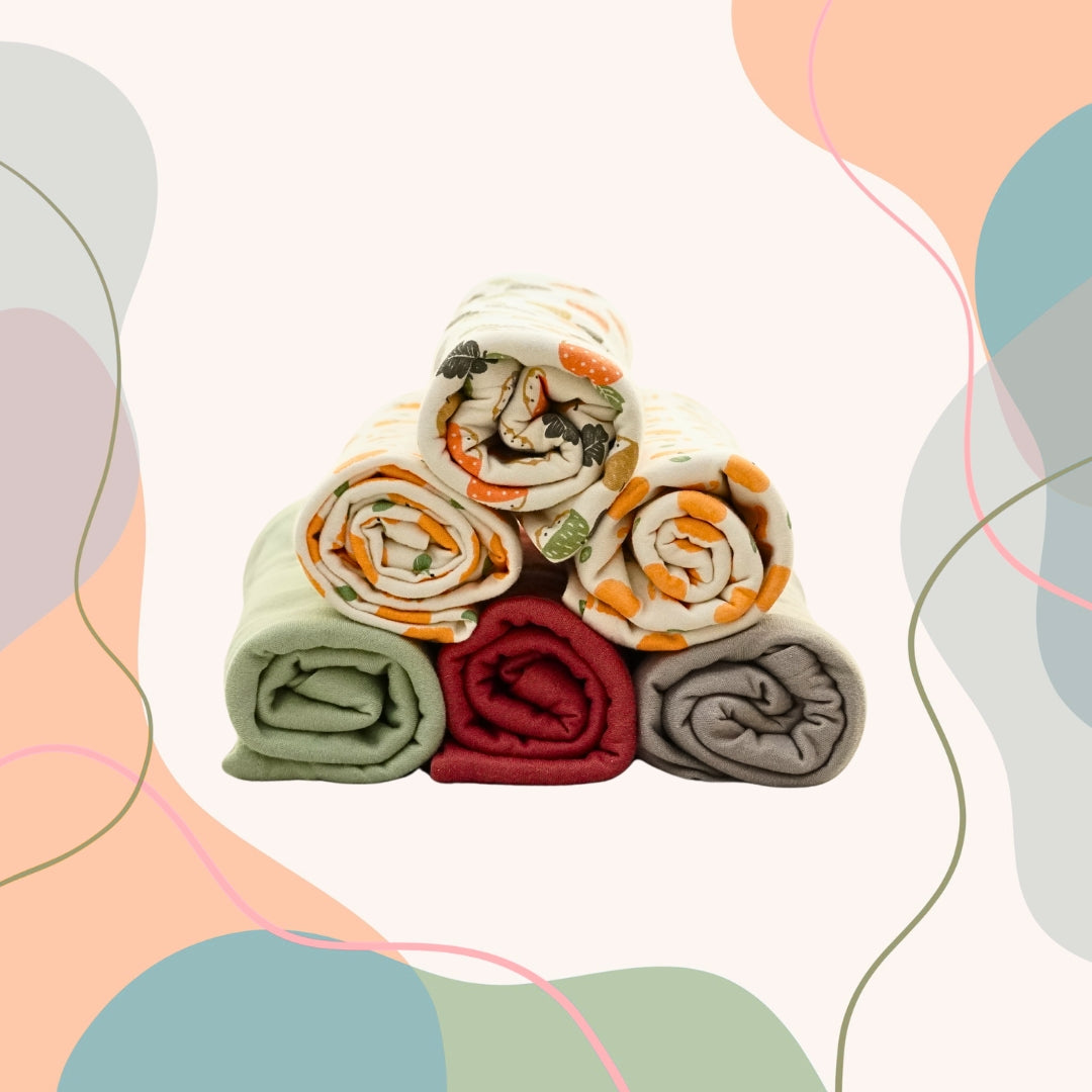 2 PC MUSLIN SAWDDLES SET