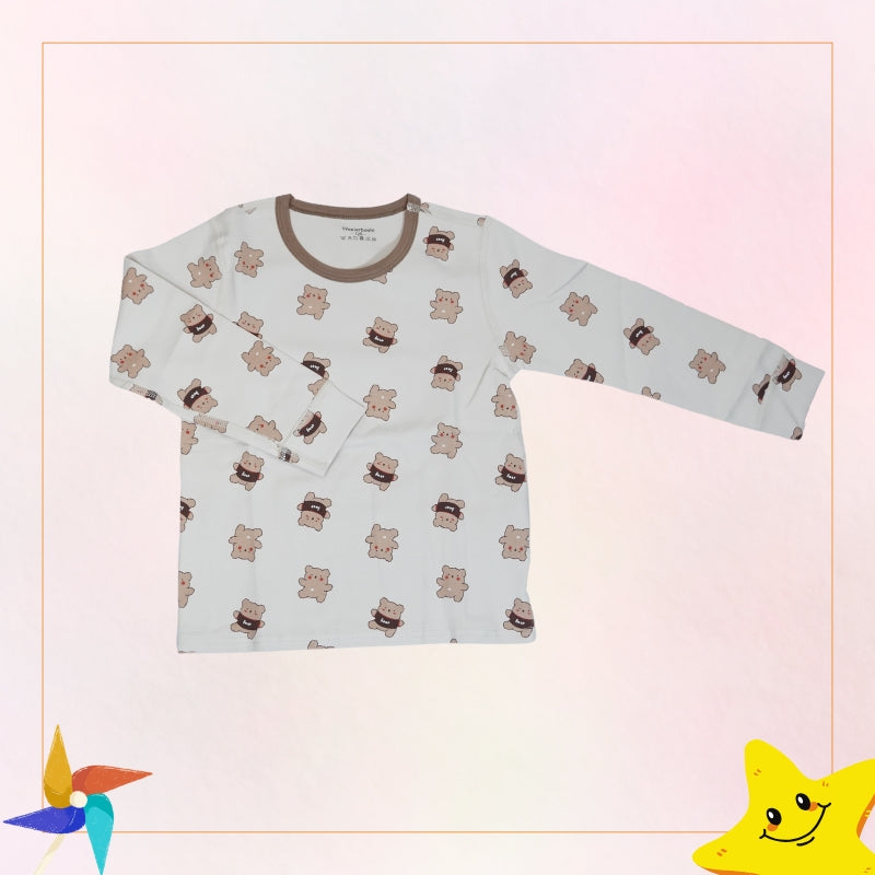 BEAR NIGHTSUIT (DARKBROWN)