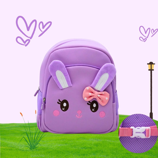 RABBIT SCHOOL BAG (PURPLE)