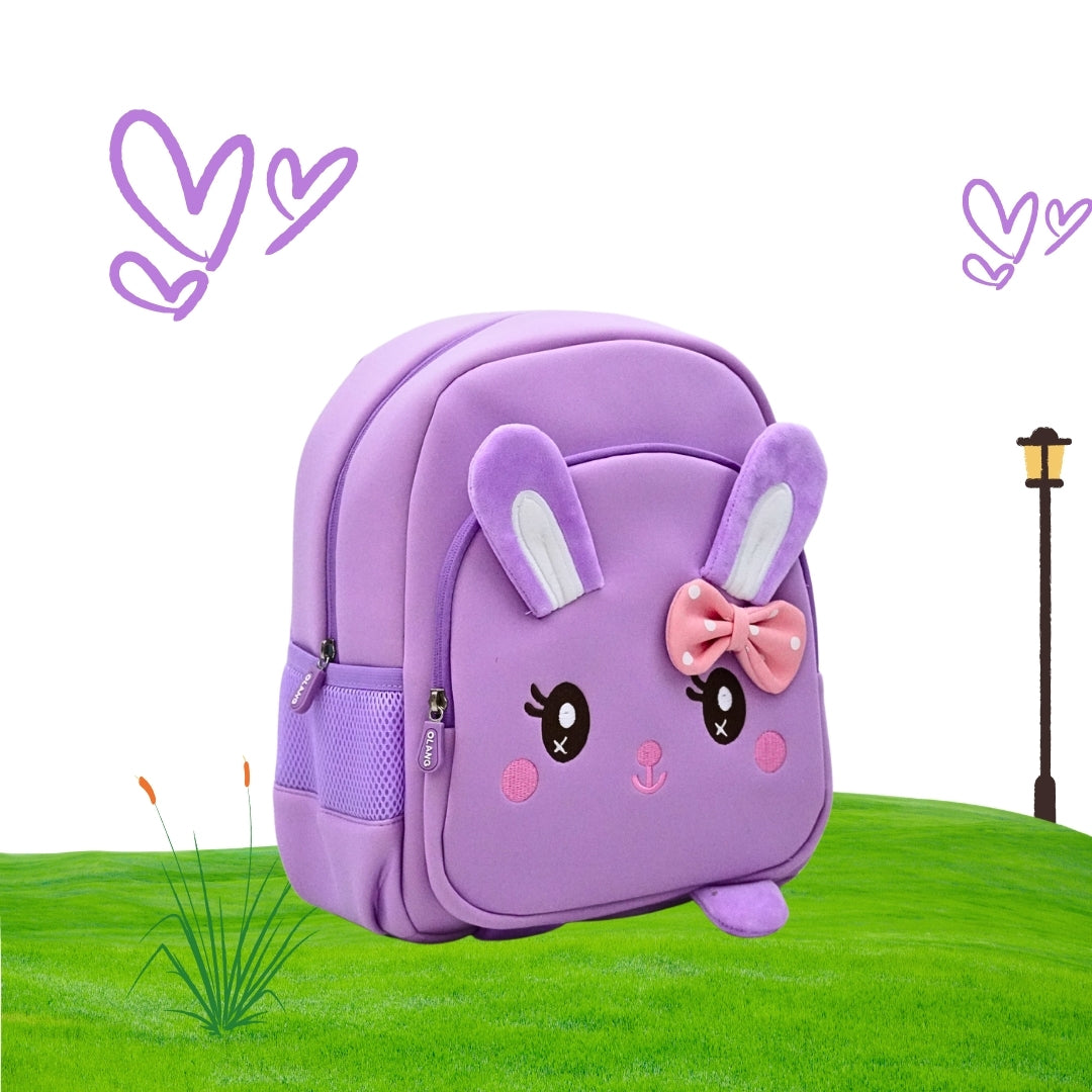 RABBIT SCHOOL BAG (PURPLE)