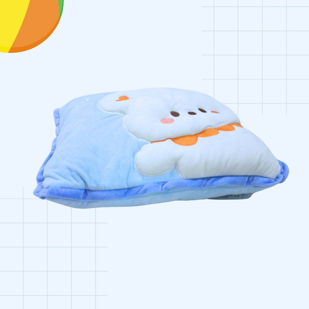 PILLOW BLANKET (Blue)