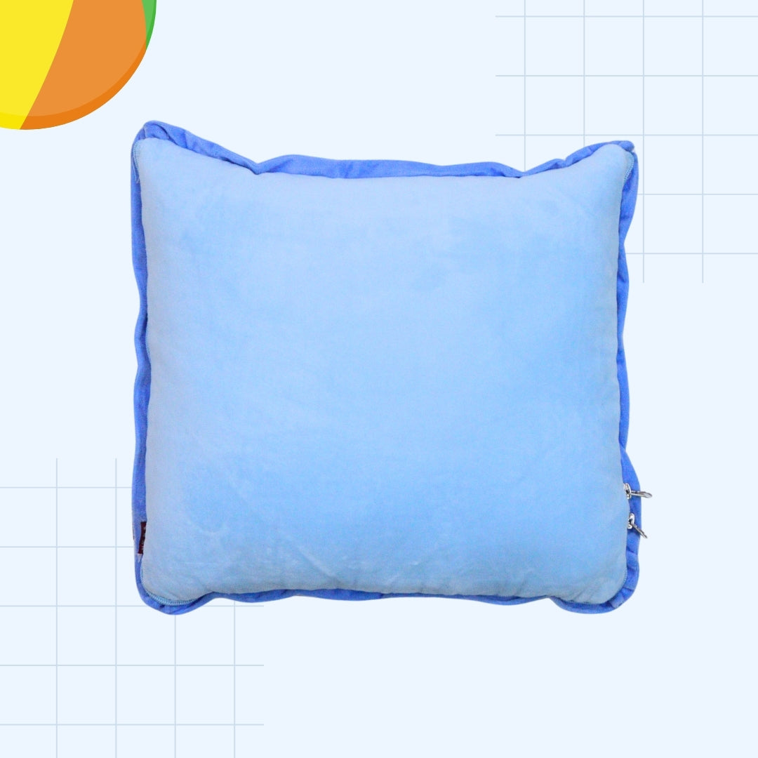 PILLOW BLANKET (Blue)