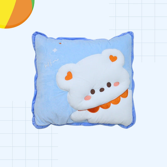 PILLOW BLANKET (Blue)