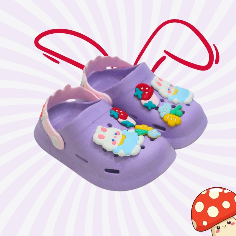 RABBIT CROCS (purple)