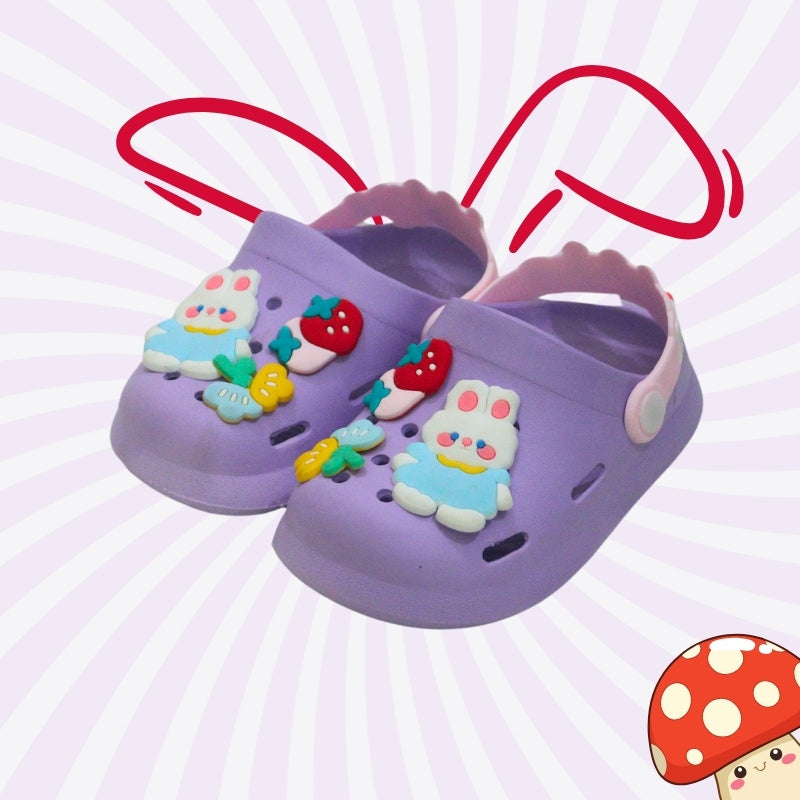 RABBIT CROCS (purple)