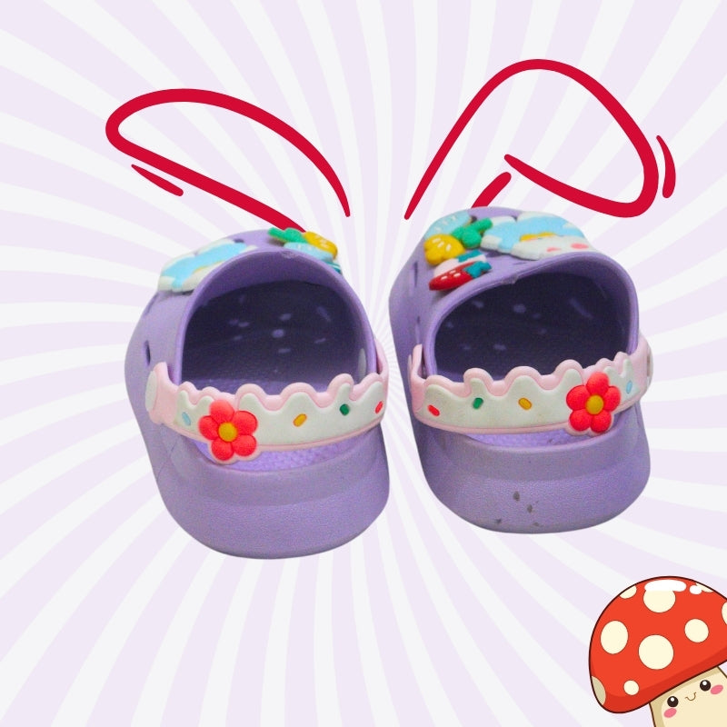 RABBIT CROCS (purple)