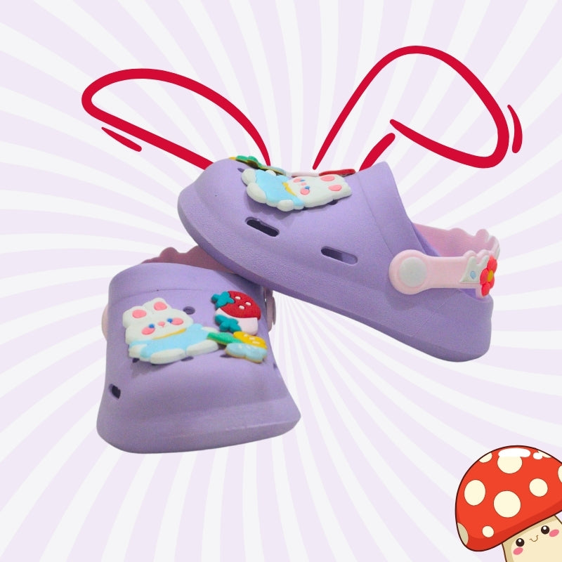 RABBIT CROCS (purple)
