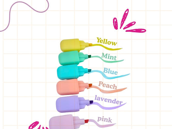 Cute Alien Highlighters