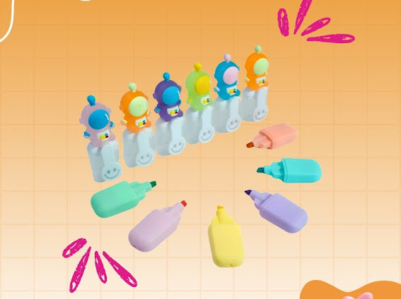 Cute Alien Highlighters